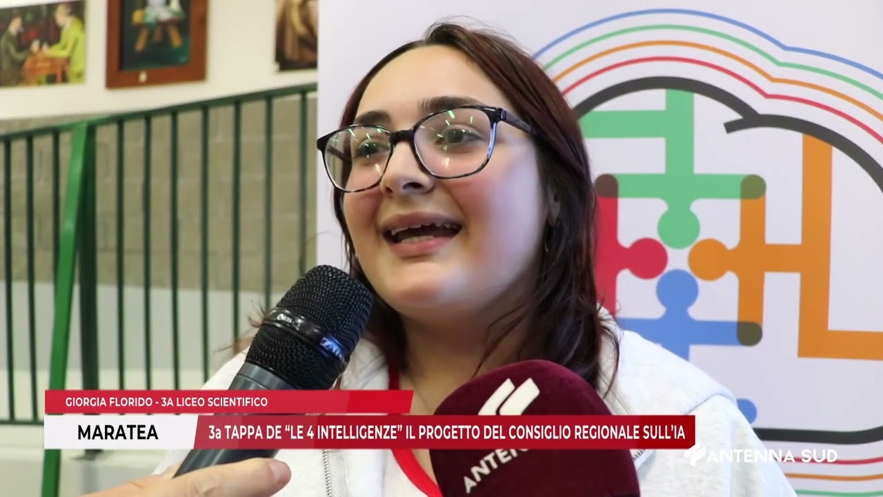 16 APRILE 2026   BASILICATA   MARATEA; 3a TAPPA DE &ldquo;LE 4 INTELLIGENZE&rdquo; IL PROGETTO DEL CONSIGLIO REG