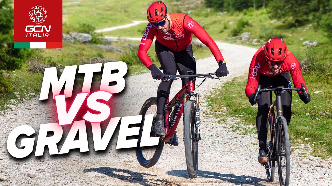 Quanto è più veloce una gravel rispetto a una MTB?