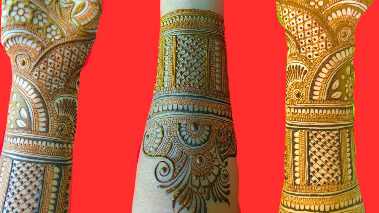 Indian bridal 2020 mehndi design ll New dulhan mehndi design ll bhrwa marwadi touch dulhan mehndi