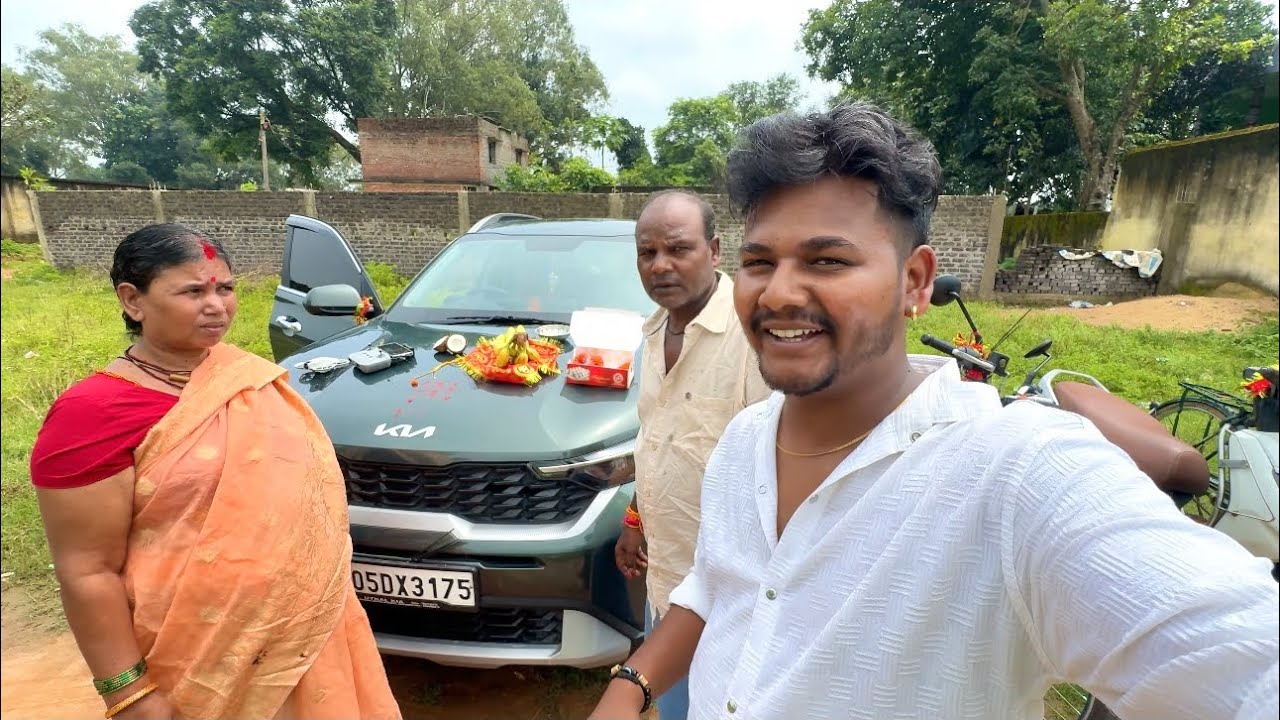 Finally gadi ki Puja Hogyi 😍 | Bishwakarma Puja 2025 