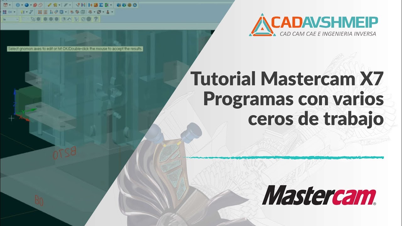 Mastercam Tutorial : Programar con varios ceros de trabajo | Mastercam México