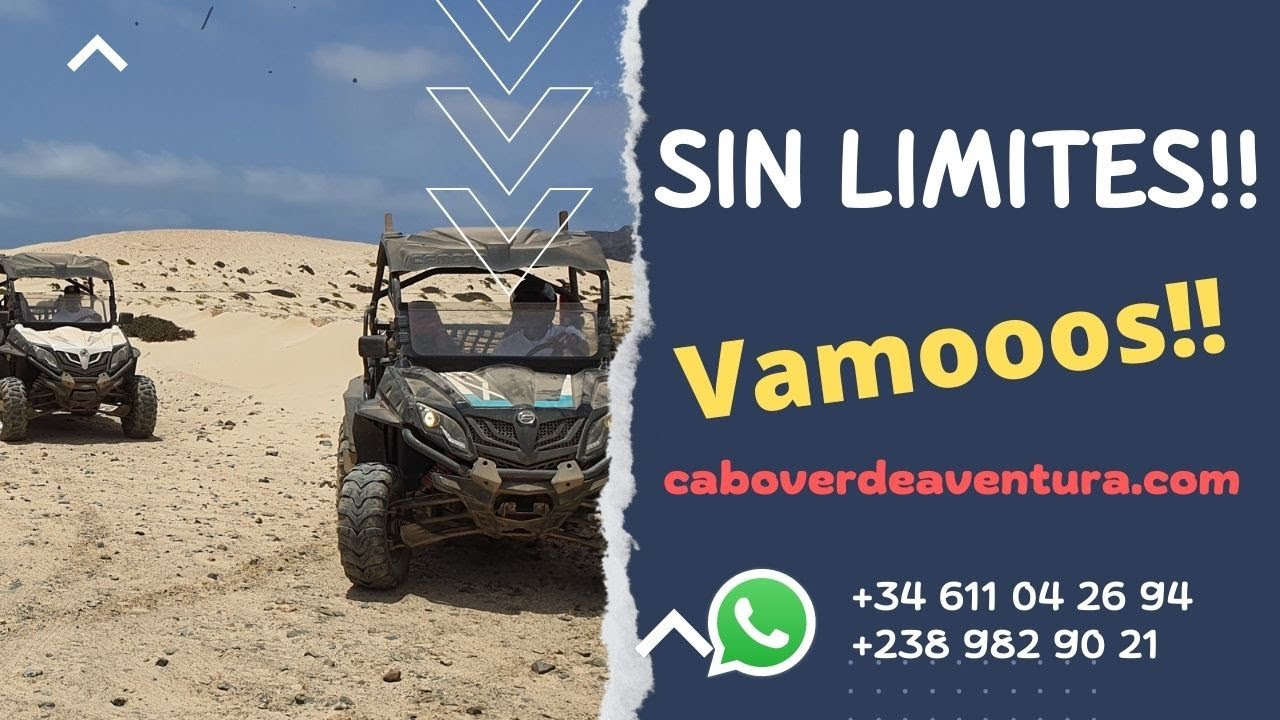 TOUR EN BOA VISTA -  PARAISO TURISTICO DONDE VIVIR ESTA AVENTURA SIN LIMITES EN BUGGY 2022