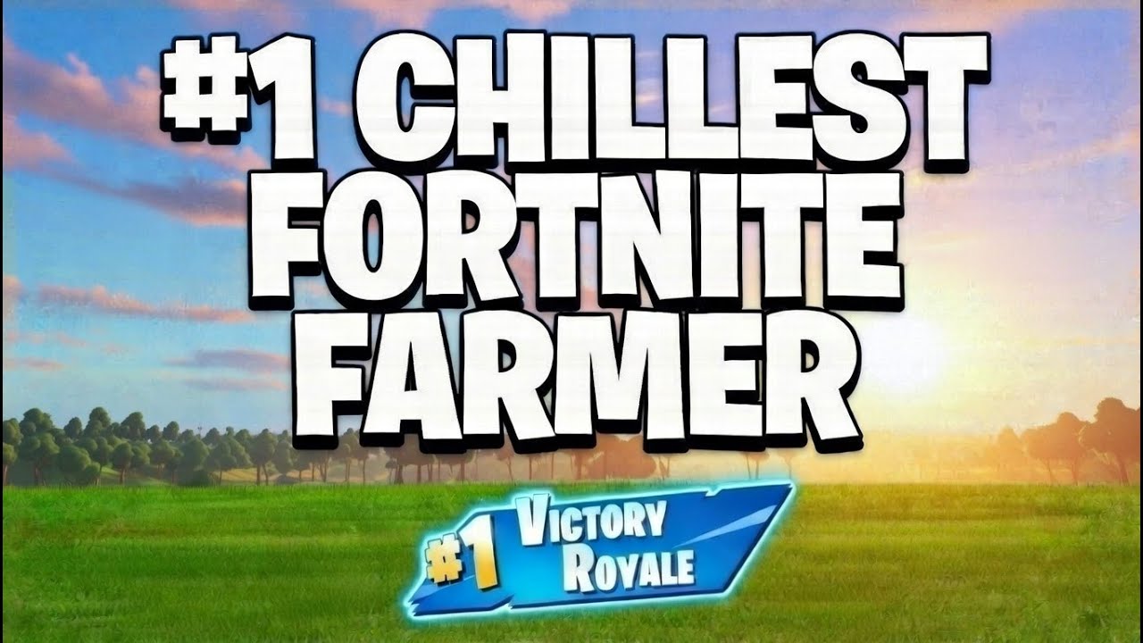 FORTNITE CHILL FARMER  #FORTNITE #FORTNITELIVE #FORTNITESHORTS #PLAYEDCRAFT
