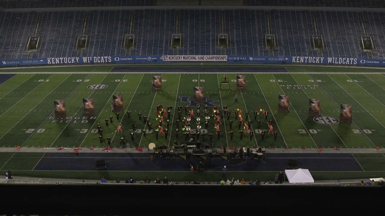 2021 George Rogers Clark High School Marching Band - KMEA State Finals - “¡Ole!”