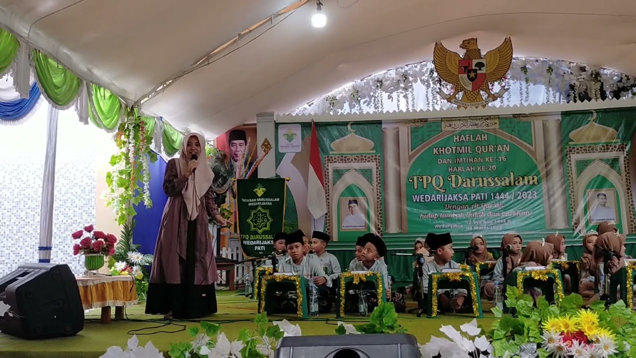 Sambutan Kepala TPQ Darussalam Wedarijaksa