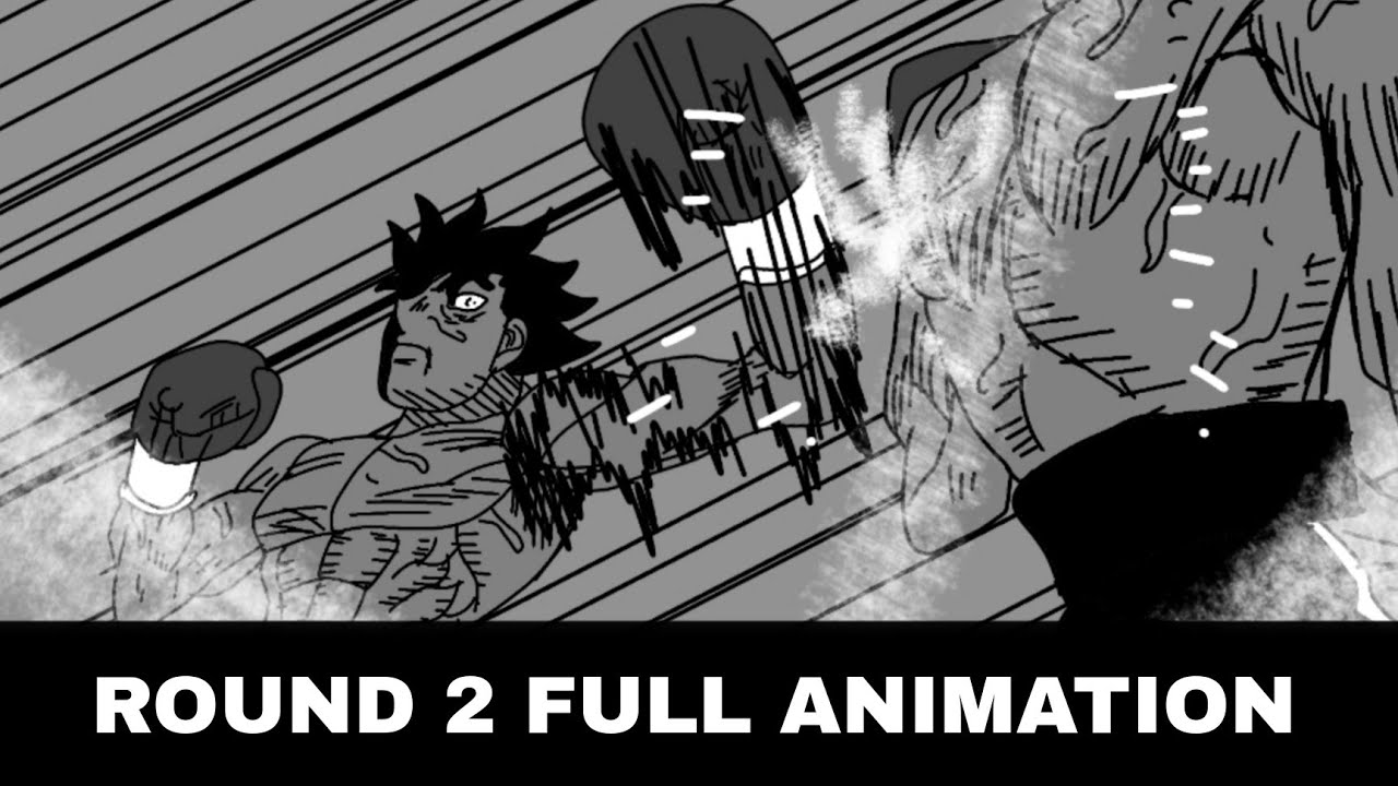 Ricardo Martinez vs Takeshi Sendo - ROUND 2 FULL ANIMATED (1499-1502) - [Hajime no Ippo]
