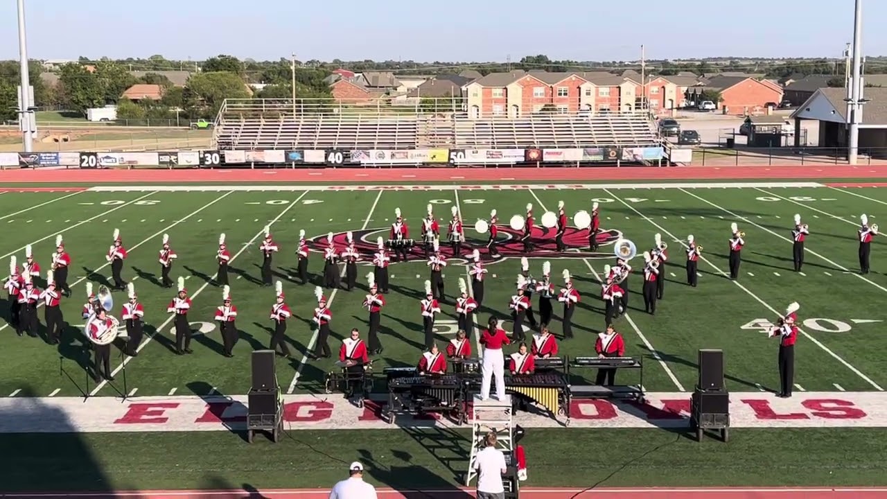 The Pride of the Valley OSSAA Southwest Regional Marching Band Contest Performance Darkness to Light