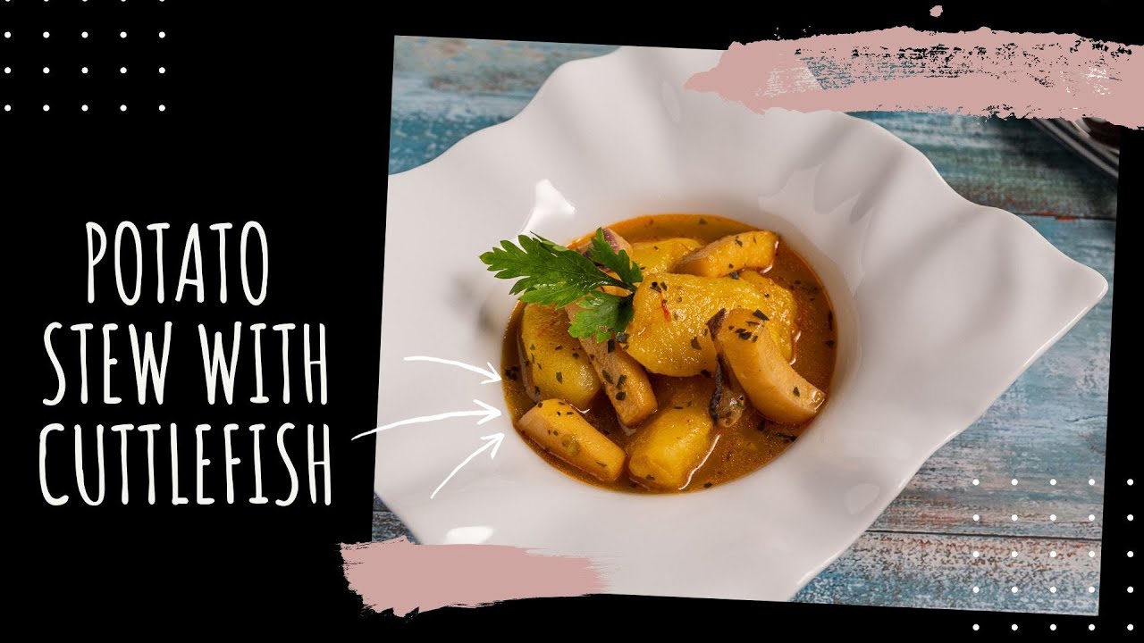 HOW to MAKE 🍲 POTATO STEW WITH CUTTLEFISH 🍲 I MAGEFESA USA