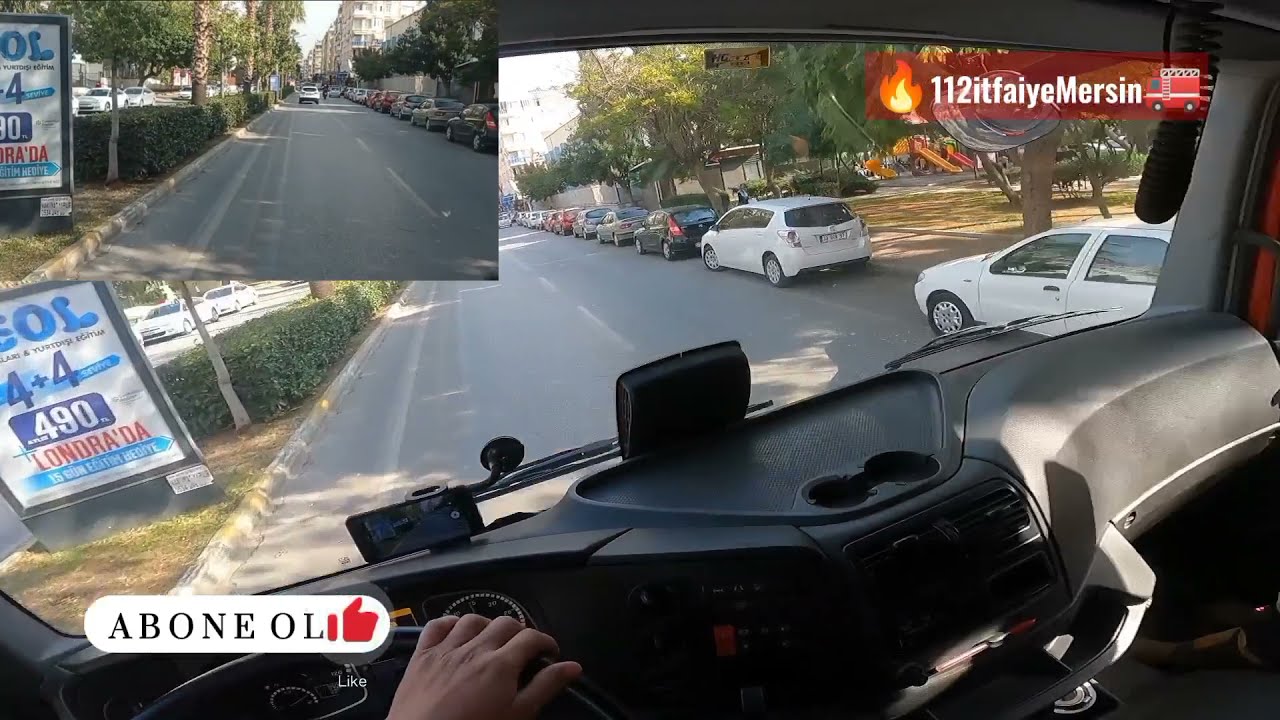 #22# 2.kat ev yangını|elektrik kaynaklı mutfak yangını | gopro hero 9 ile Pov sürüş | Mersin itfaiye
