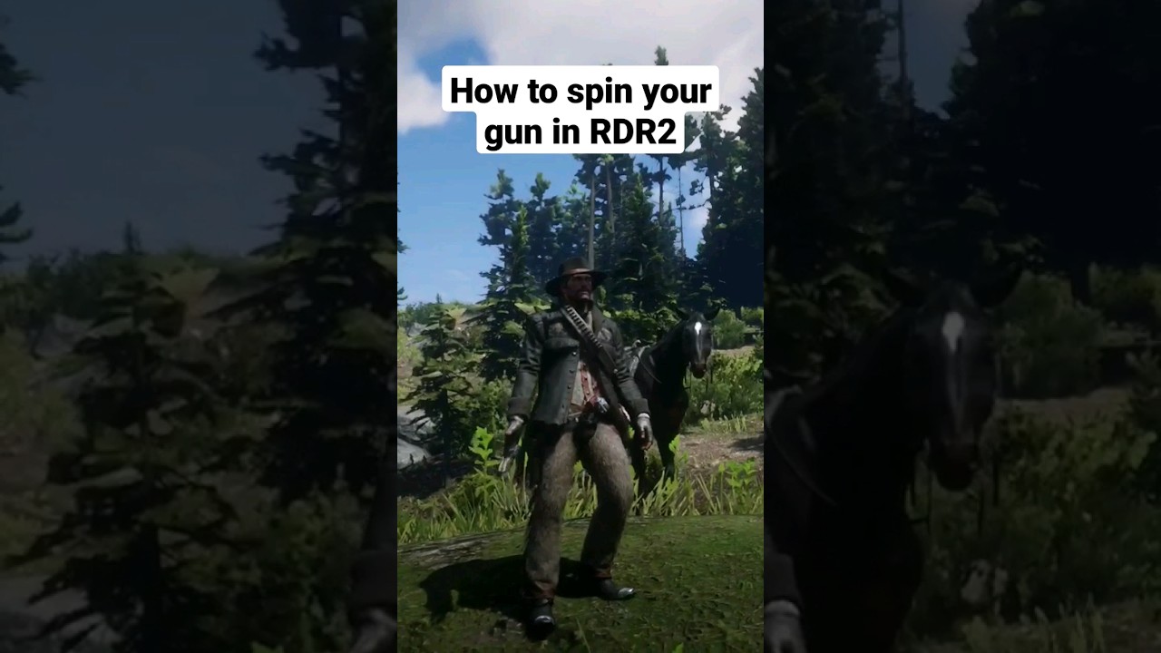 How to do gun tricks in RDR2 🤠