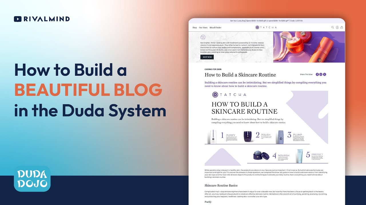 How to Build a Beautiful Blog in the Duda System