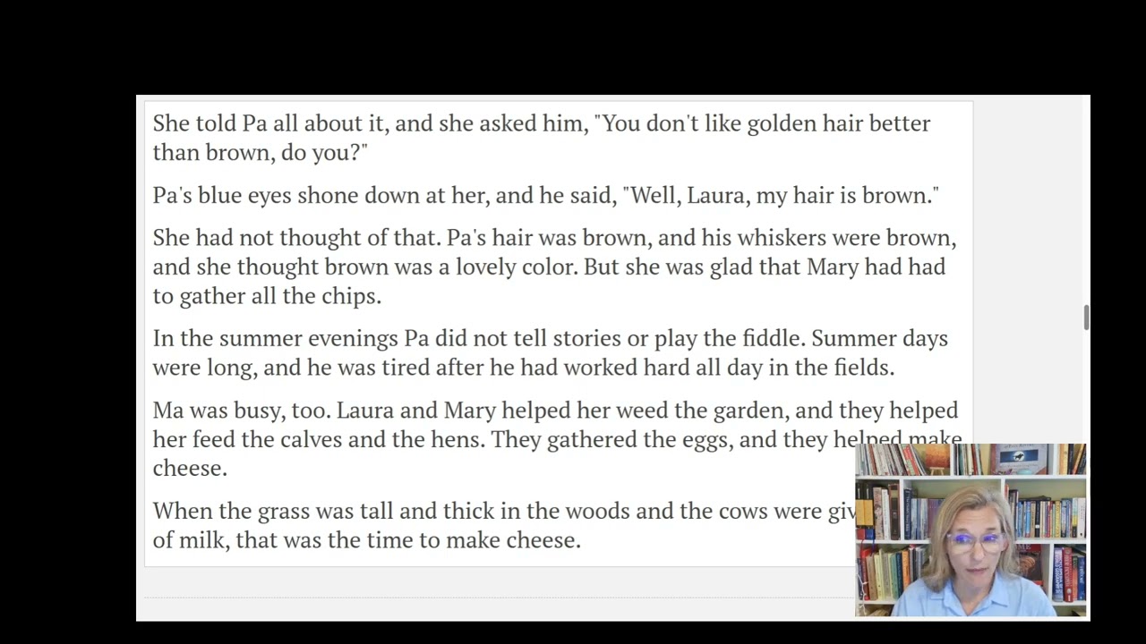 Little House in the Big Woods Ch. 10