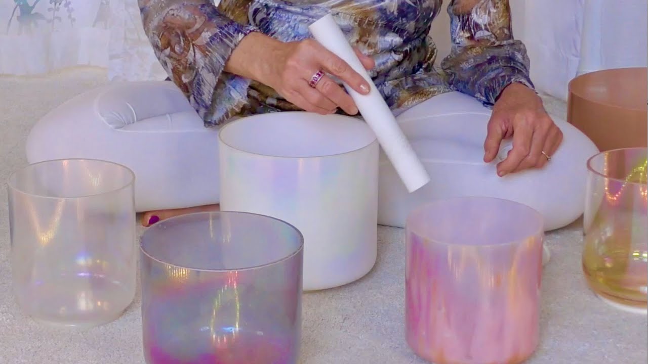 The Angel Gabriel Carol | Holiday Healing Music | Alchemy Crystal Singing Bowls and Vocals