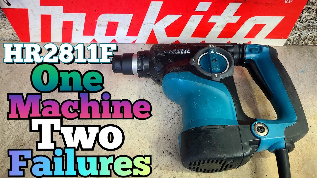 Broken Makita HR2811F SDS+ Drill had more than 1 problem. More work than expected.