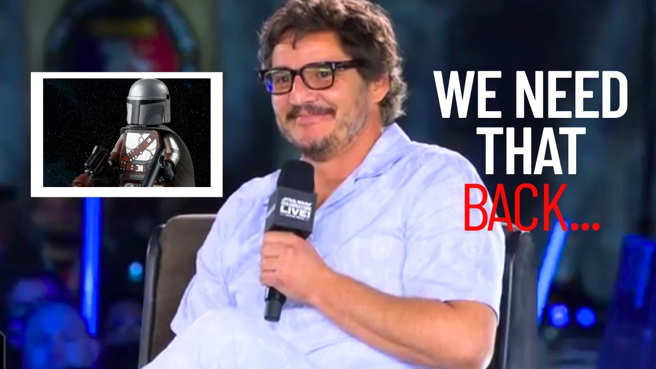 Pedro Pascal got in trouble with LEGO...😂😂😂