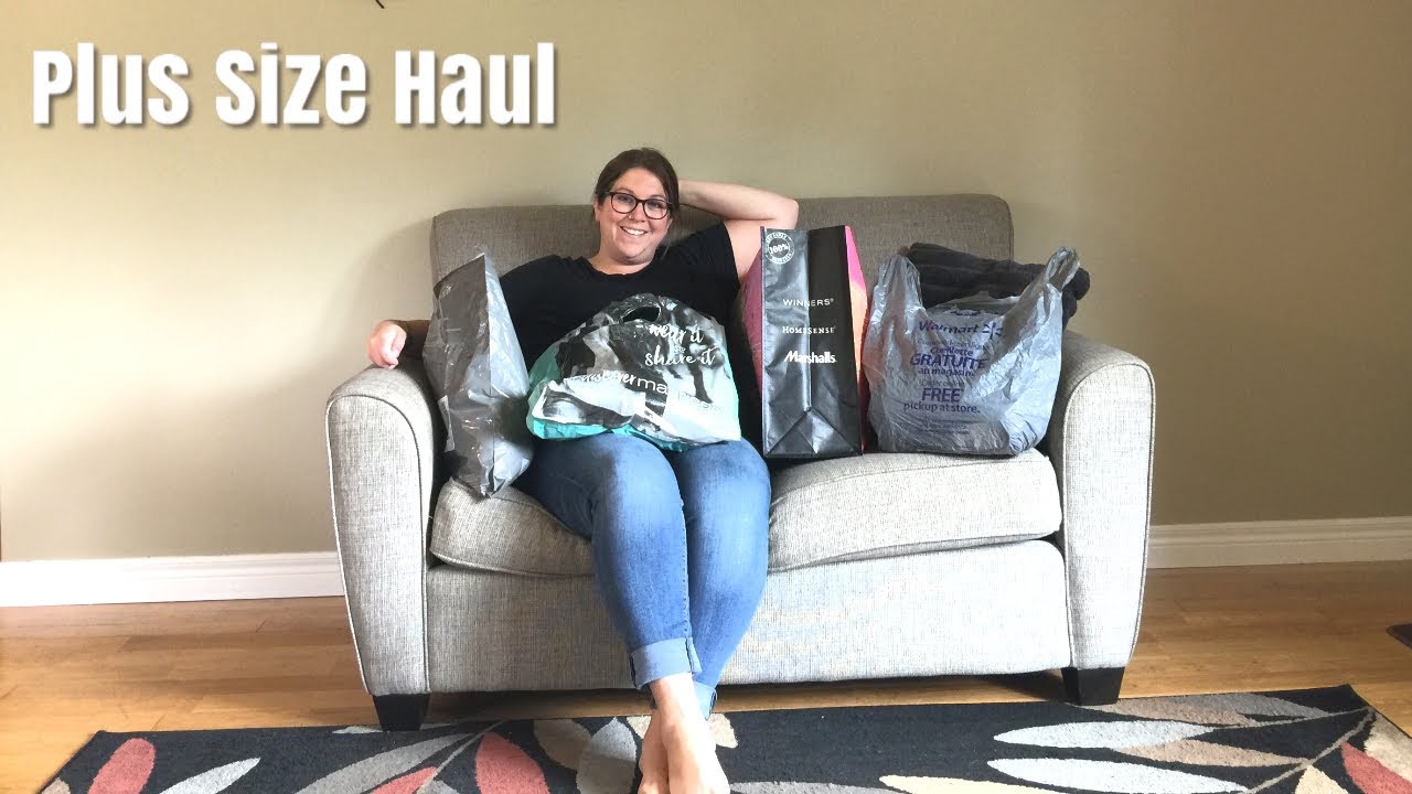 Plus Size Try On Haul! - Old Navy, Marshalls, Maurices & Walmart