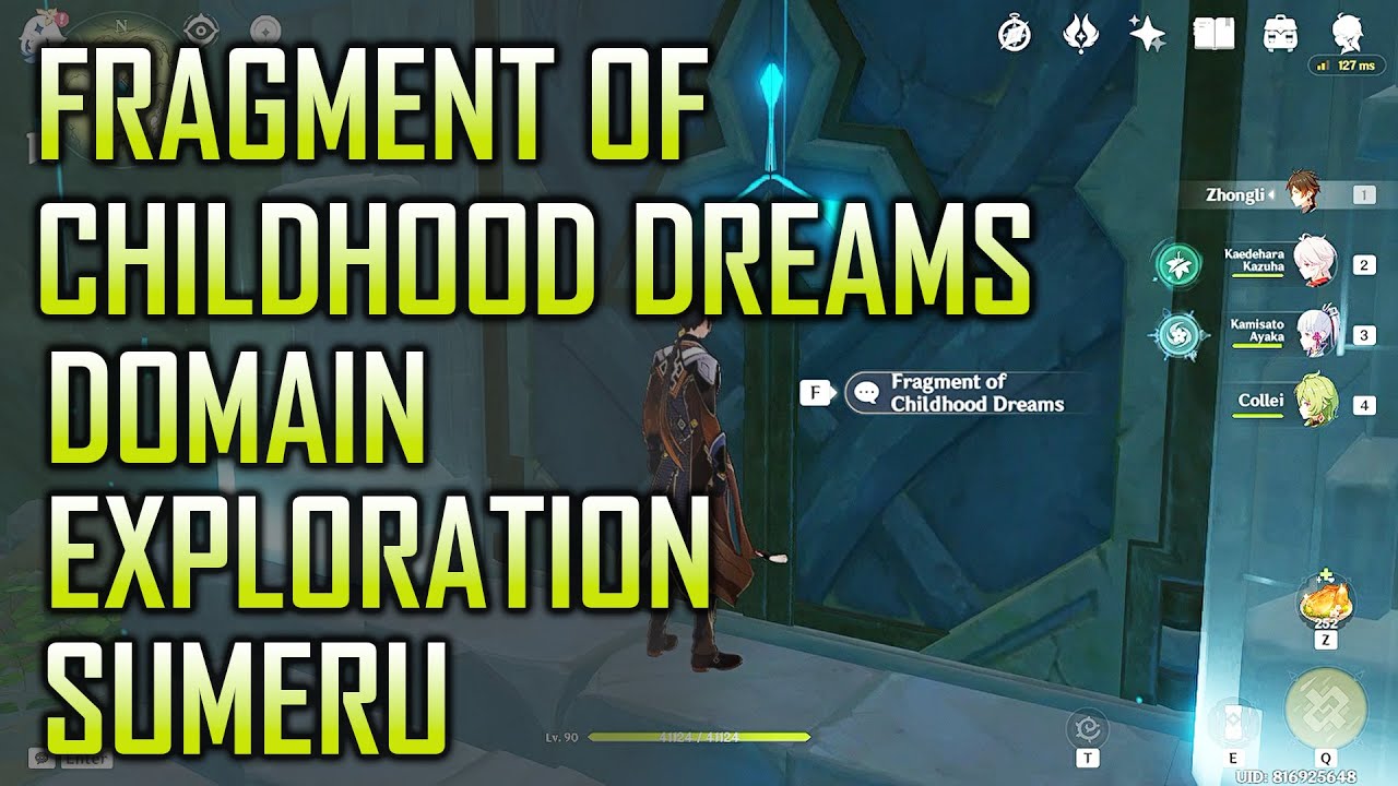 Fragment of Childhood Dreams Domain Sumeru | The Jungle of Inverted Dreams Domain in Sumeru