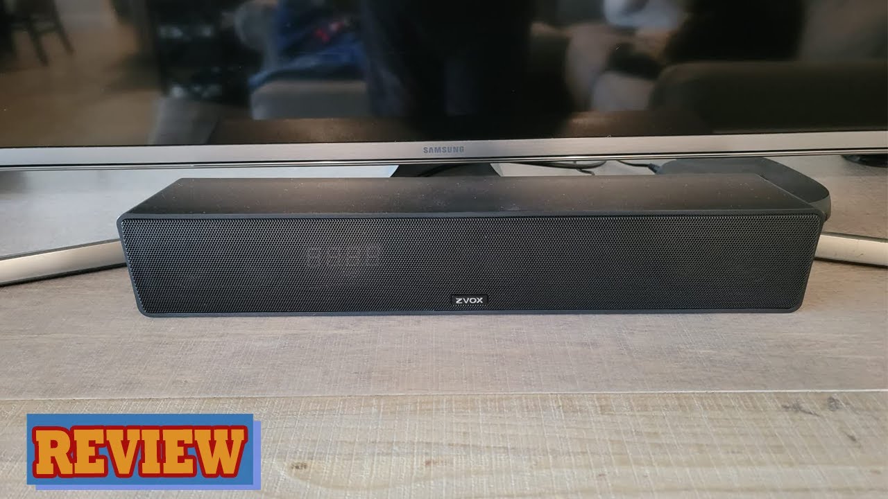 Обзор динамика ZVOX AV157 AccuVoice &mdash; посмотрите перед покупкой!