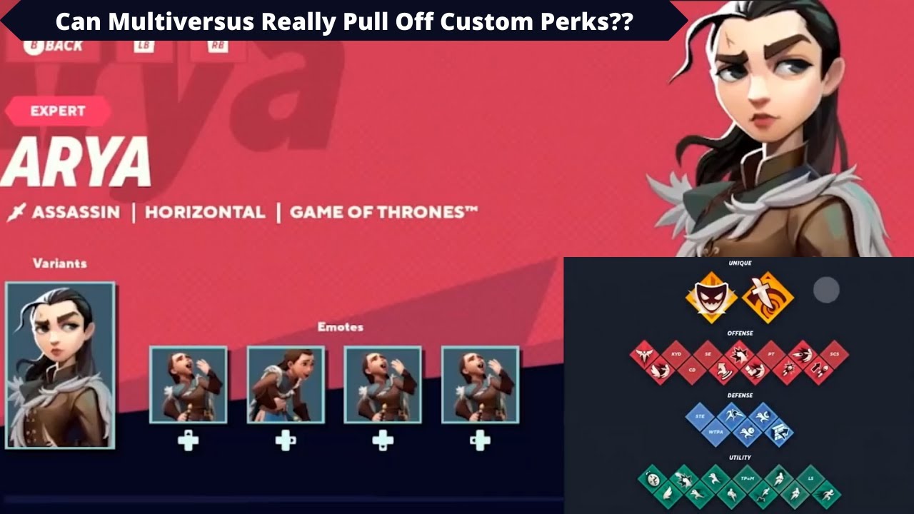 Can Multiversus Really Pull Off Unique Custom Perks Where Others Games Have Failed