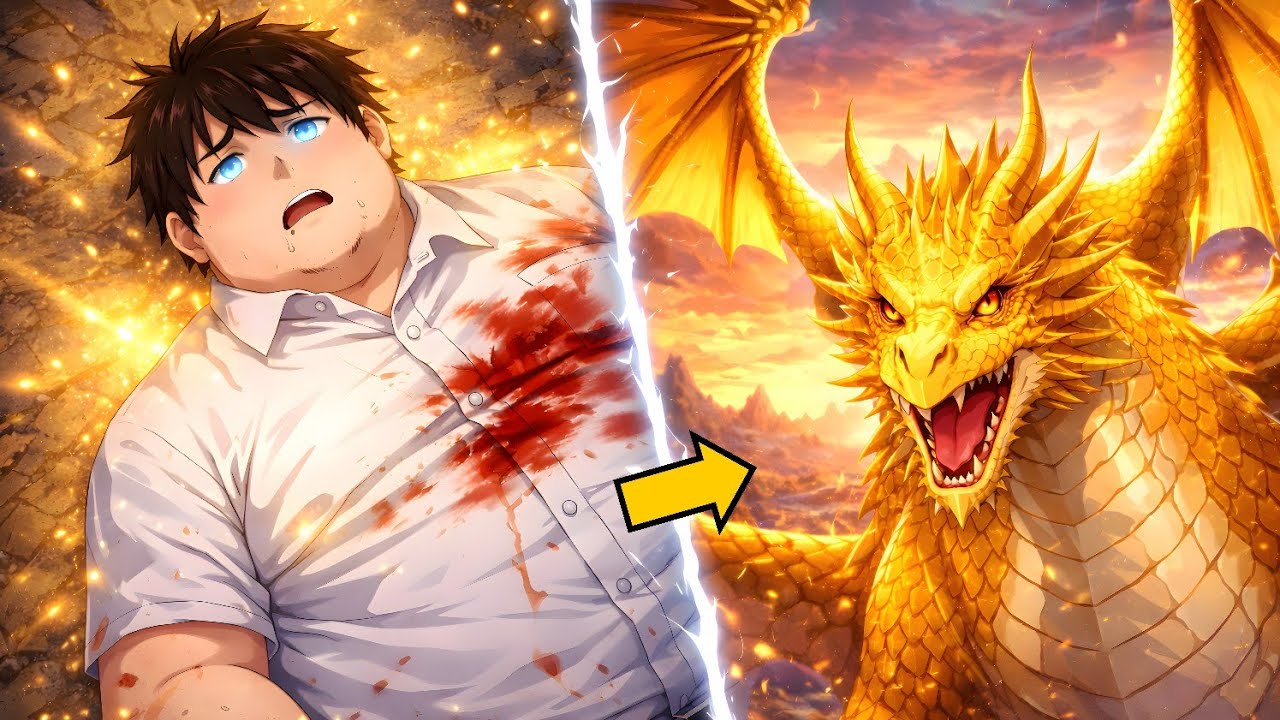 Bullied Fat boy dies and transforms into THE STRONGEST DRAGON ALIVE
