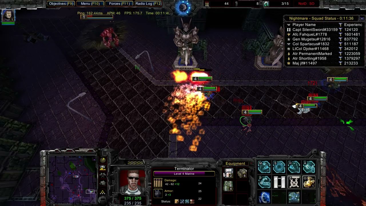 WarCraft 3 - Night of the Dead : Special Ops 058(Nightmare) || Terminator