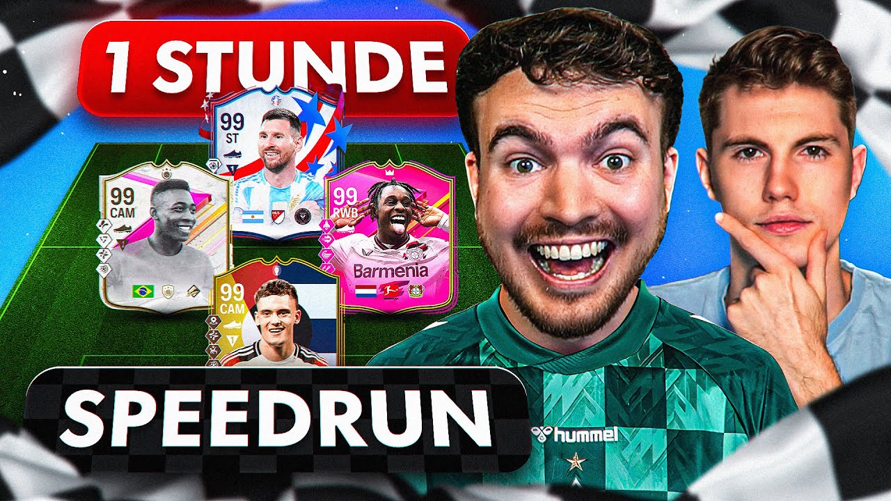 SPEEDRUN! NEUER ACCOUNT! WER erreicht mehr in 1 STUNDE? Speedrun ACCOUNT BATTLE 🏆