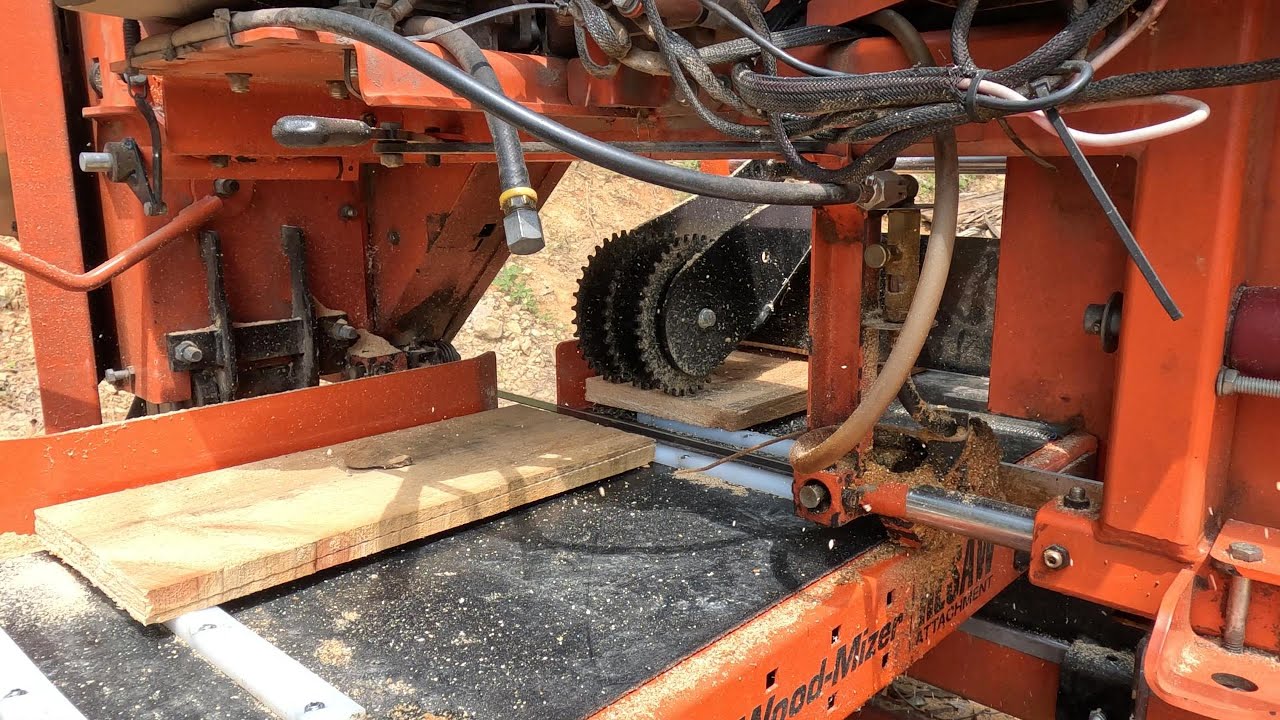 Can We Cut WOOD SHINGLES on the Woodmizer RS2 resaw...... Absolutely!!