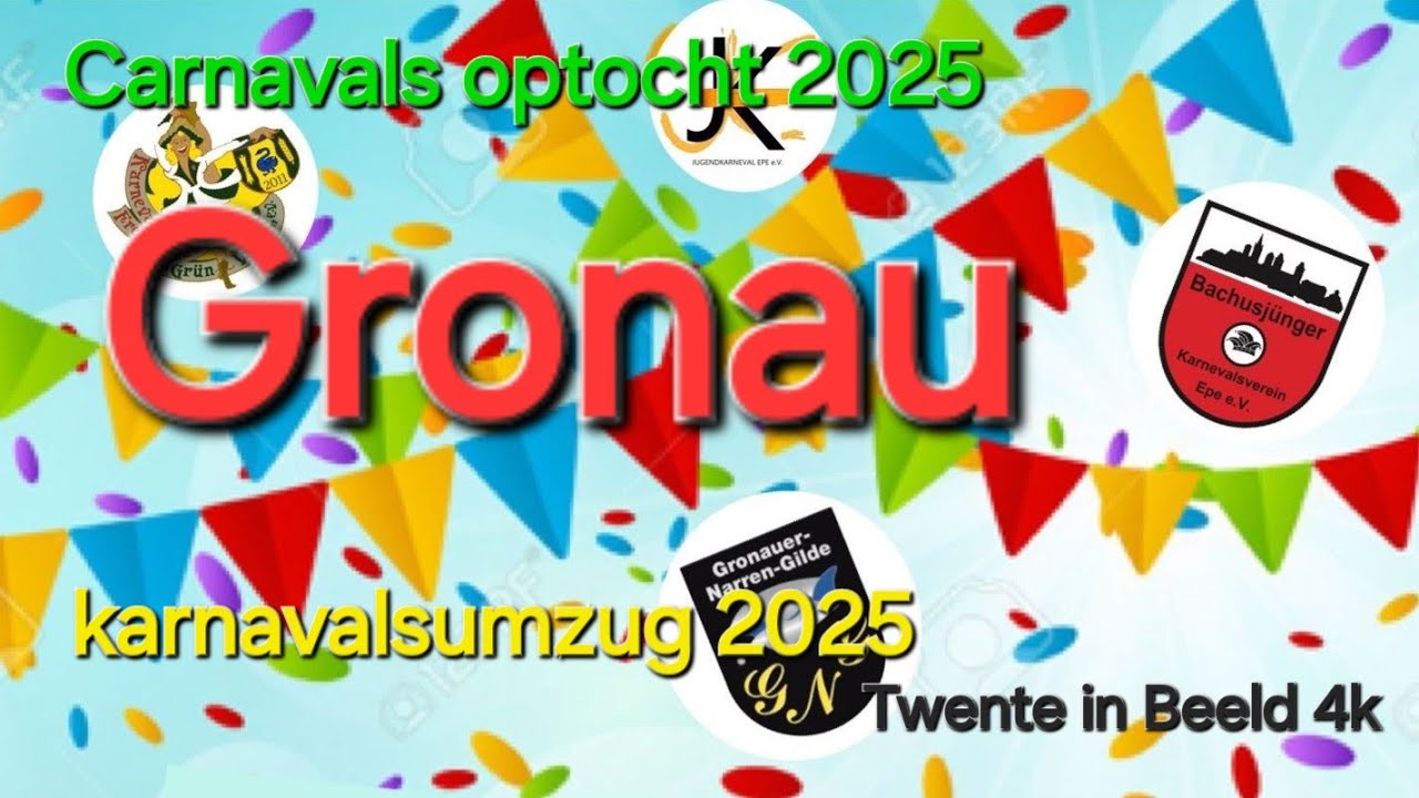 Carnavalsoptocht Gronau 2025