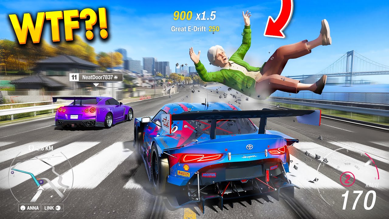 FORZA HORIZON 6: WTF и смешные моменты #7