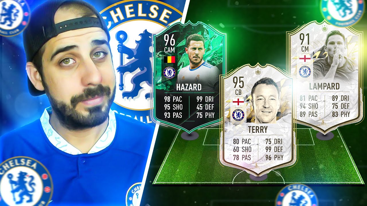 MONTÁMOS A EQUIPA PASSADO & PRESENTE DO CHELSEA NO FIFA 22 ULTIMATE TEAM