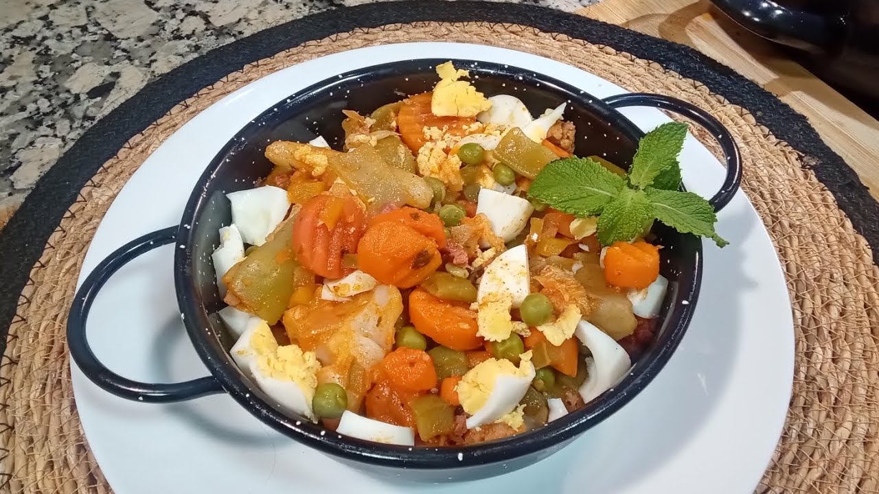MENESTRA DE VERDURAS receta sana, deliciosa muy fácil de hacer