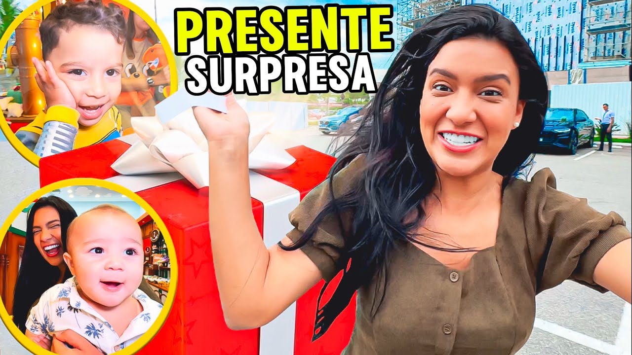 PRESENTE SURPRESA PARA OS MEUS FILHOS!! *DIA DAS CRIANÇAS*