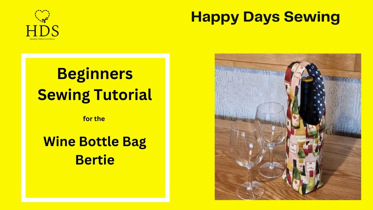 Bernie Bottle Bag Tutorial Master Copy 2024