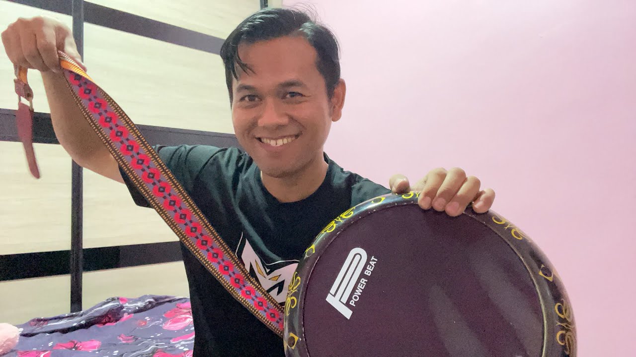 CARA PASANG TALI PADA DARBUKA                                     #strap #darbuka #carapasang #howto