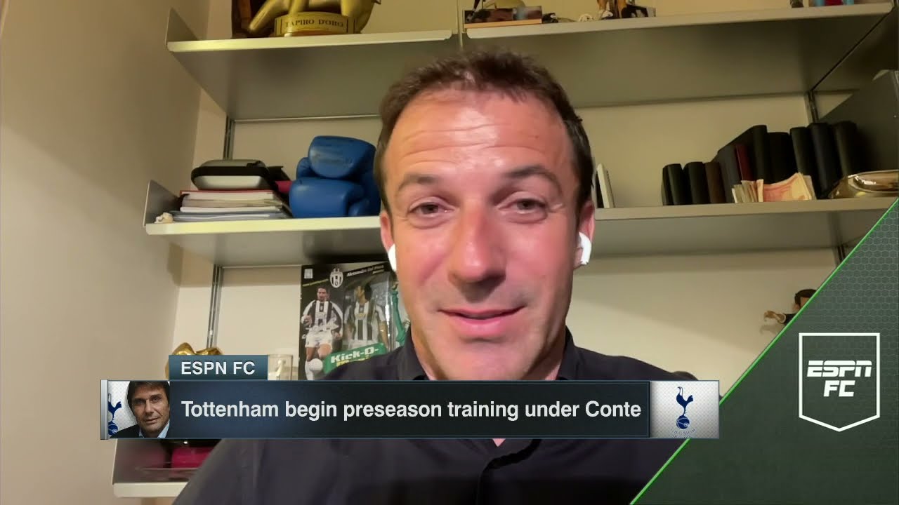 The joy leaves Del Piero’s face when talking about Antonio Conte’s training methods 😂 | ESPN FC