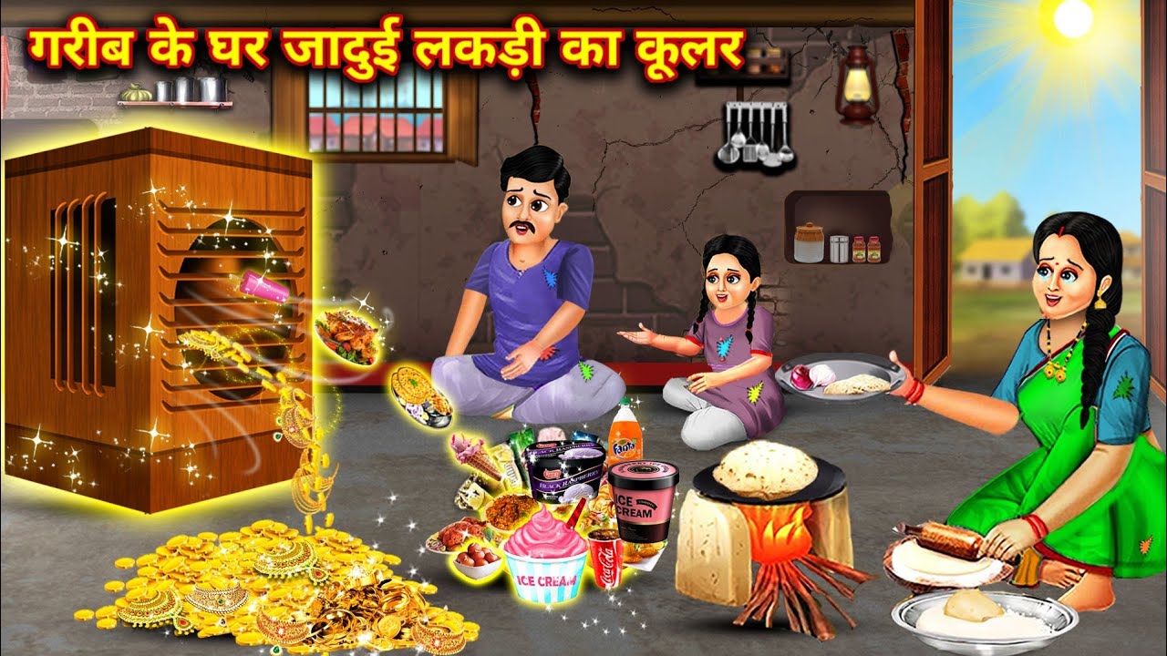 गरीब के घर जादूई लकड़ी का कूलर || Garib Ke Ghar  Jadui Lakdi Ka Koolar || Abundance Mega Magic..!