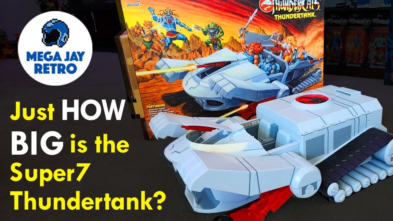 Super 7 Thundertank Unboxing Reaction Thundercats Ultimates - But is it Worth $600? - Mega Jay Retro
