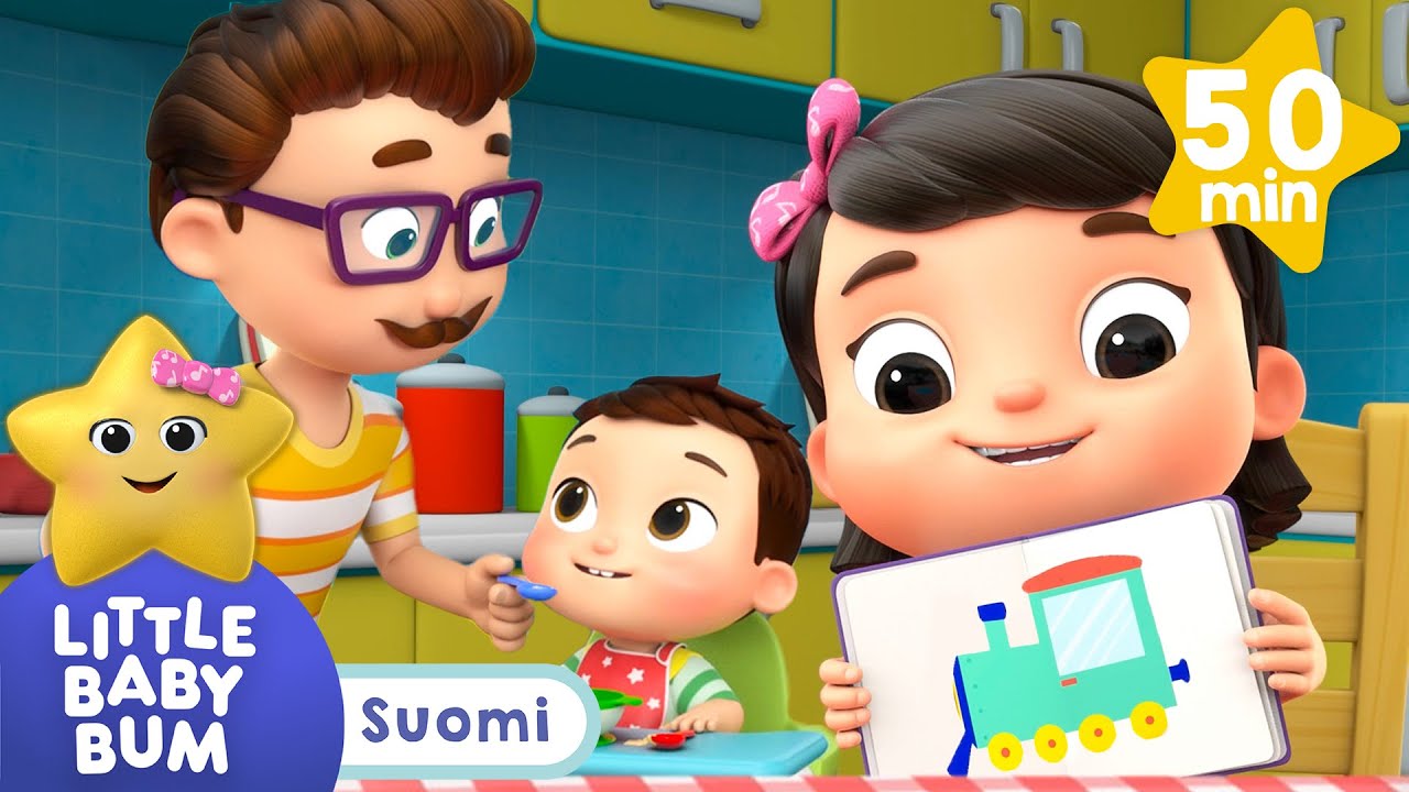 Lentokone, juna ja auto | Lastelaulude – Little Baby Bum suomi