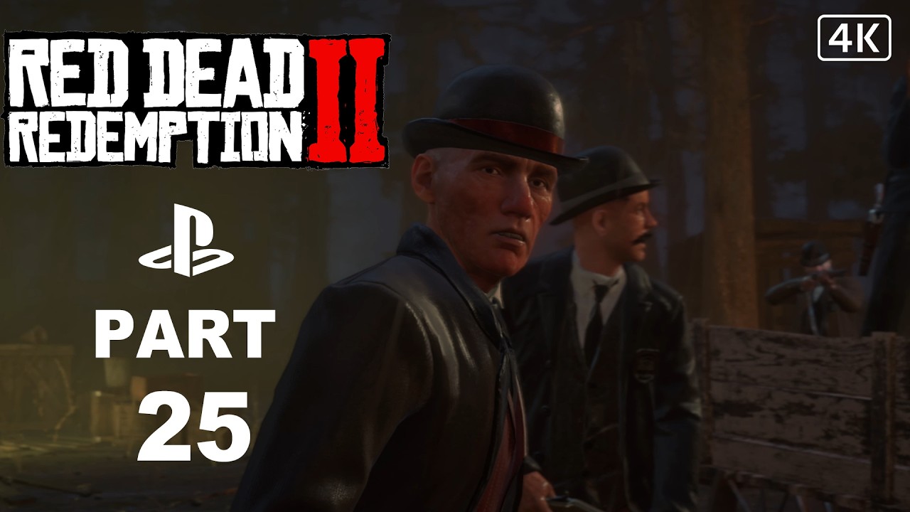Red Dead Redemption 2 Gameplay Walkthrough Part 25 ( Full Game ) [ 4K ULTRA HD ]