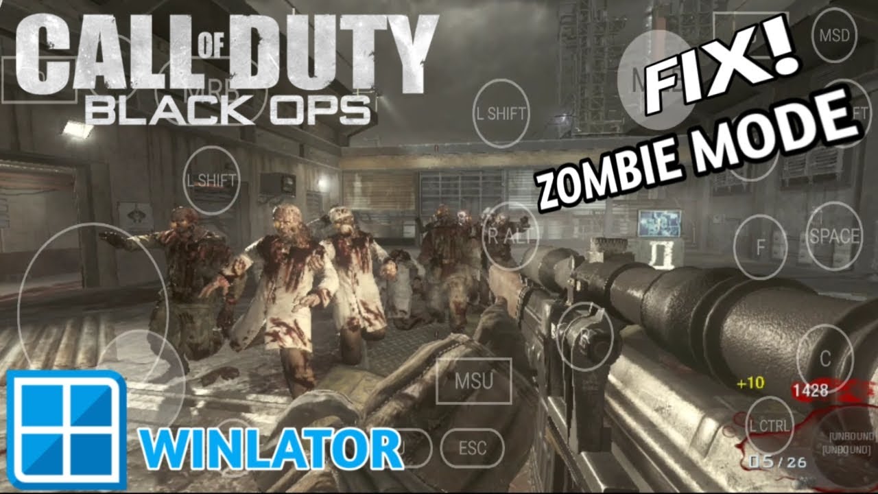 Call of Duty Black Ops Fix Zombie Mode - [Winlator]