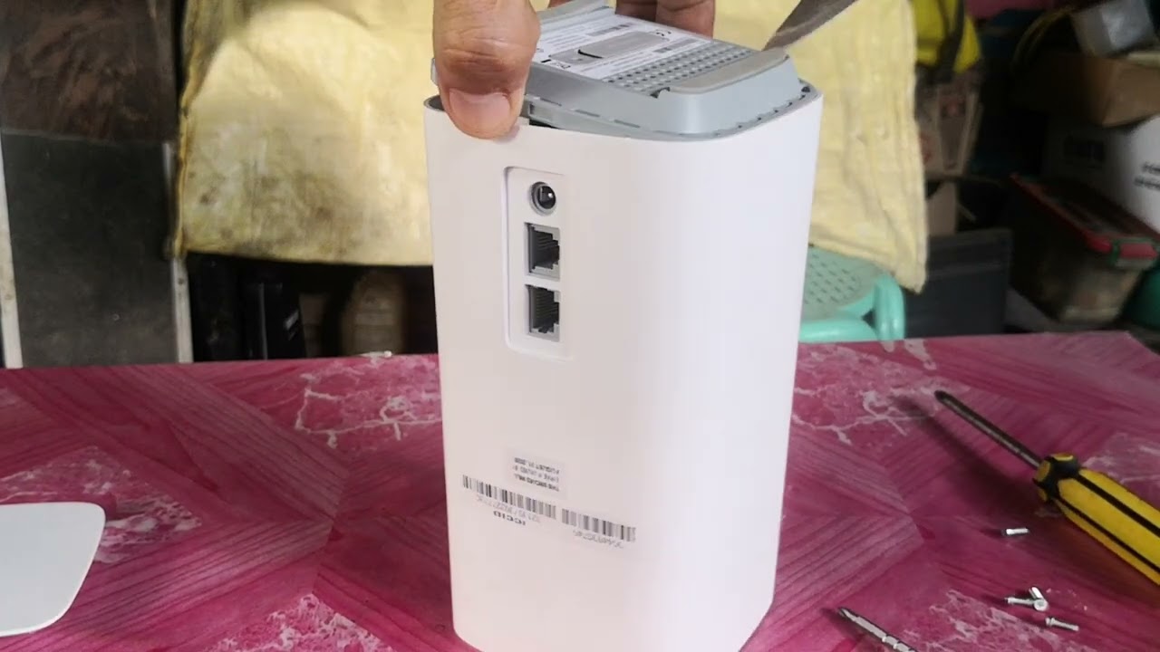HOW TO OPEN COVER ON PLDT Home WiFi 5G+ H155 382