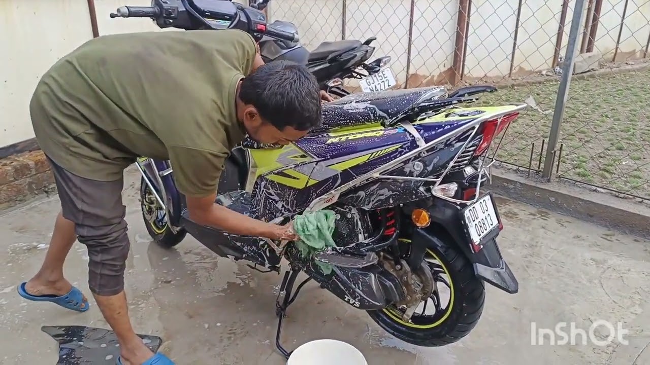 🔥🛵 TVS Ntorq XT Second Service 🔧 | Aaj Karai Full Service | Hindi Vlog#NtorqXT #SecondService #TVS