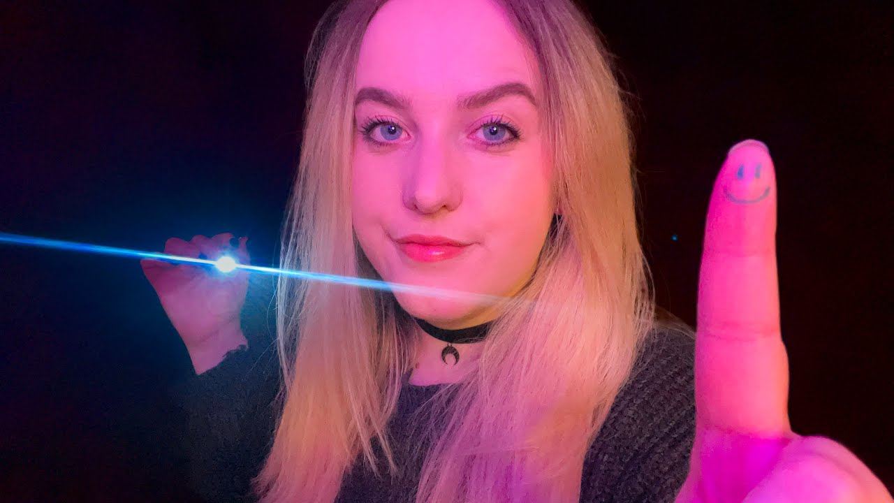ASMR | Instructions with eyes open and closed ✨ [Light triggers]