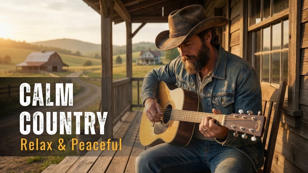 【Calm Country 25】Relax Playlist / for Peaceful / Work / Pop / Ballad / Study / Coffee 🤠🎶