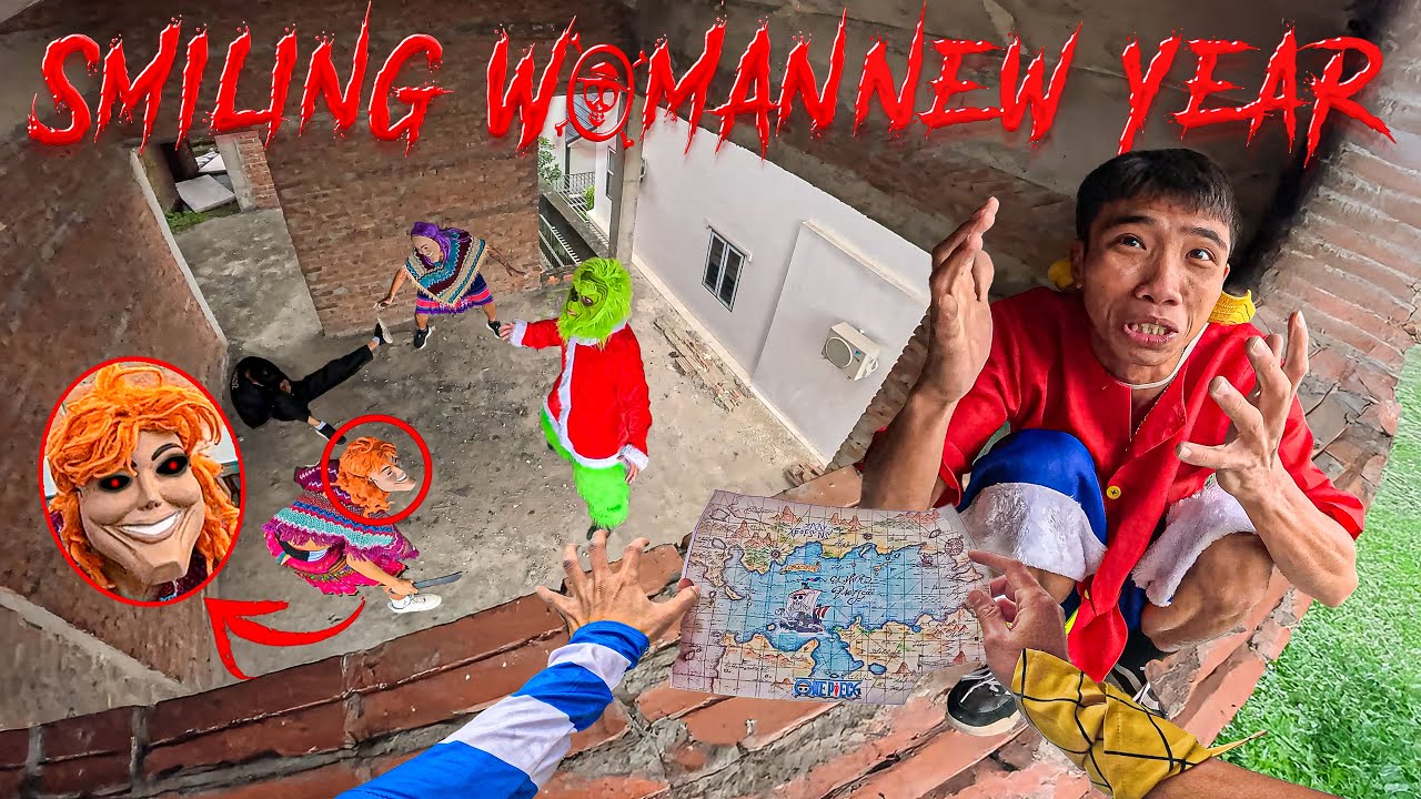ONE PIECE VS SMILING WOMAN ESCAPE IN REAL LIFE HORROR 65 | Bubbles Passion