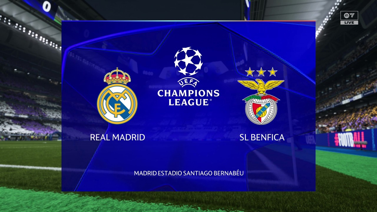 ФК 26 - Реал Мадрид против Бенфики - 2-й матч Лиги чемпионов УЕФА, полная запись | PS5™