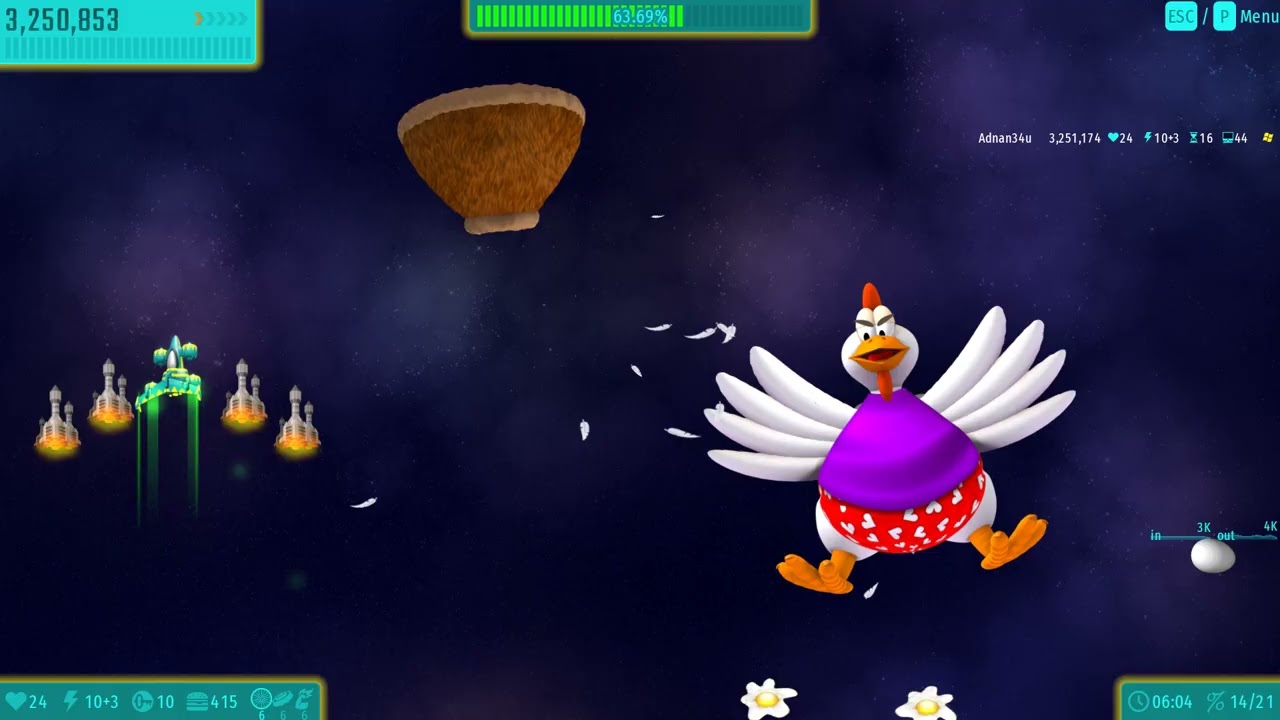 Chicken Invaders Universe - Mission: Fluffy Conjugation