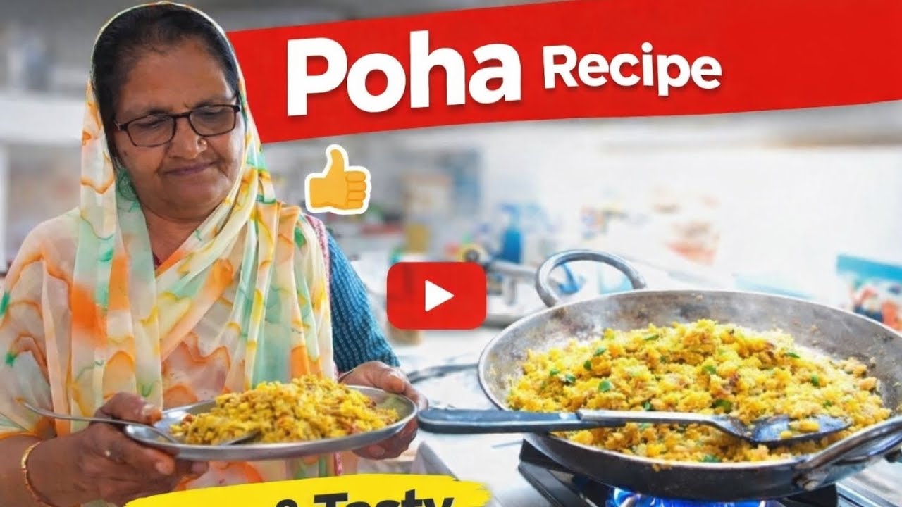 Ghar jaisa Poha | Easy Breakfast Recipe