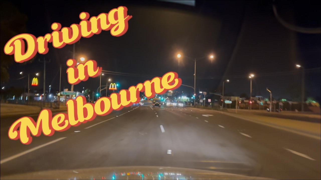 Driving in Melbourne - Cold Morning in Melbourne - Warm Day on The Road!