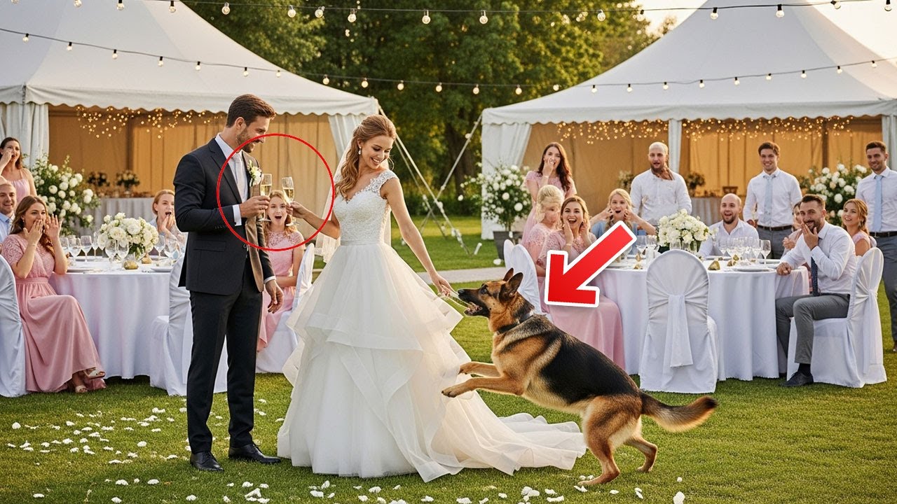 K9-Hund rettet Braut vor vergifteter Hochzeit – was er entdeckte, erschütterte alle